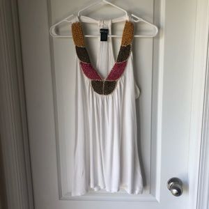 🚨2 for $20🚨 Beaded Tank Top (L)